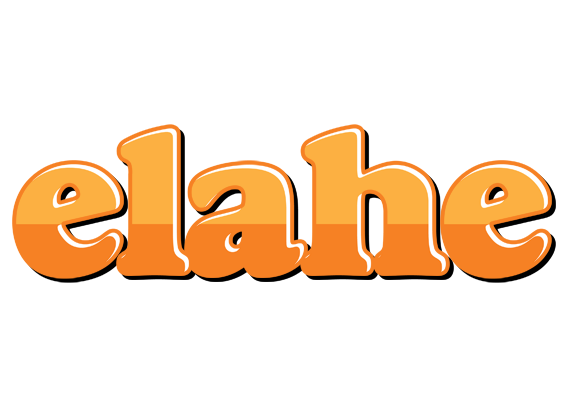 Elahe orange logo