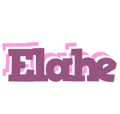 Elahe relaxing logo
