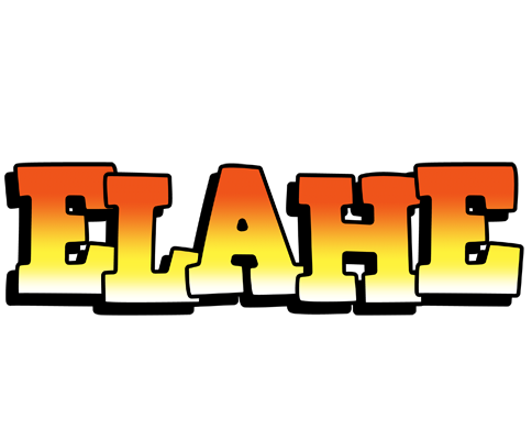 Elahe sunset logo