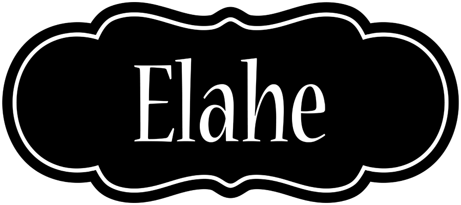 Elahe welcome logo