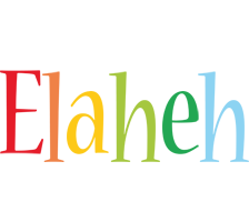 Elaheh birthday logo