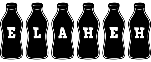 Elaheh bottle logo