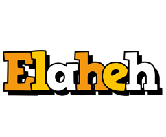 Elaheh cartoon logo