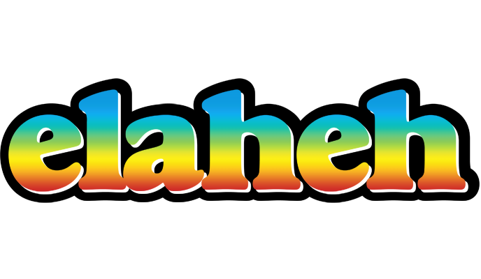 Elaheh color logo