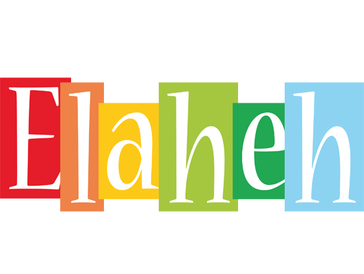 Elaheh colors logo