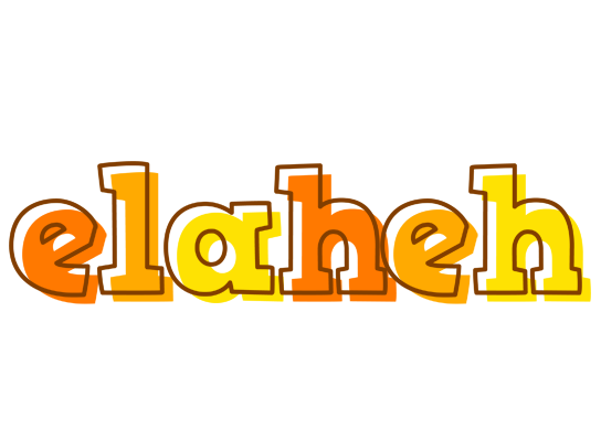 Elaheh desert logo