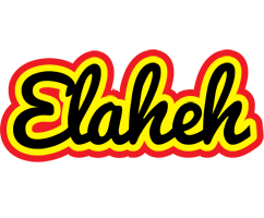 Elaheh flaming logo