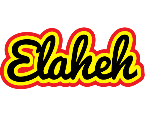 Elaheh flaming logo