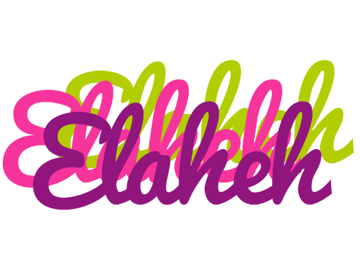 Elaheh flowers logo