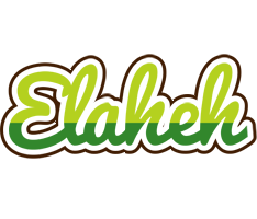 Elaheh golfing logo