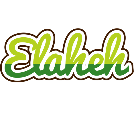 Elaheh golfing logo