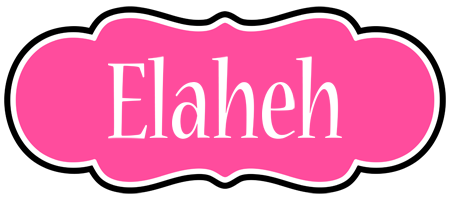 Elaheh invitation logo