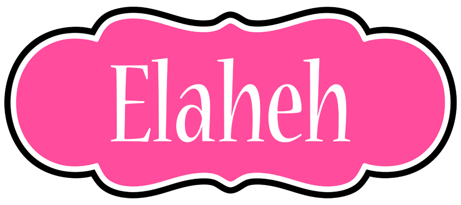 Elaheh invitation logo