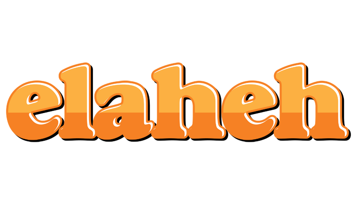 Elaheh orange logo
