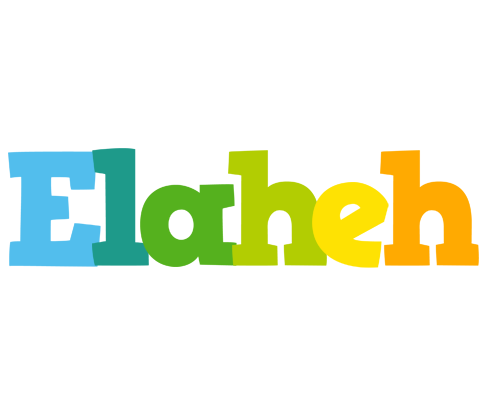 Elaheh rainbows logo