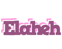 Elaheh relaxing logo