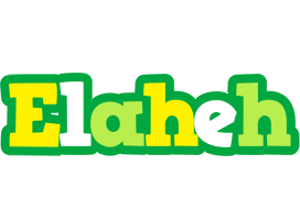 Elaheh soccer logo