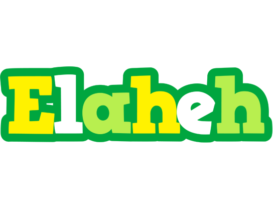 Elaheh soccer logo