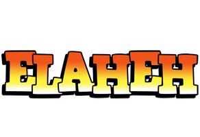 Elaheh sunset logo