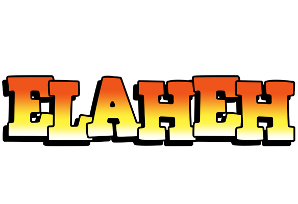 Elaheh sunset logo