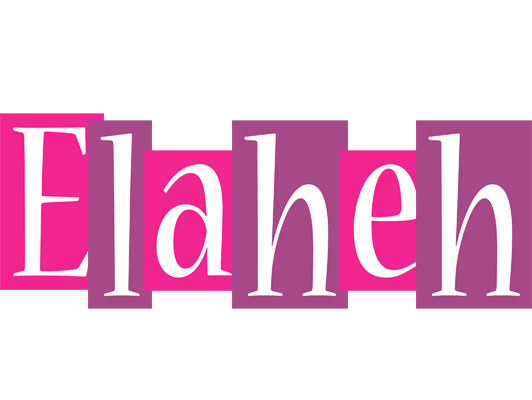 Elaheh whine logo