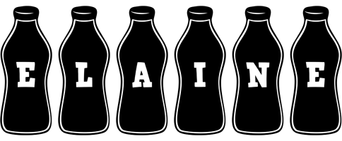 Elaine bottle logo