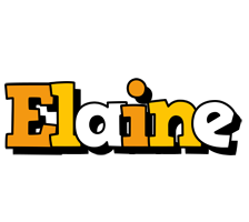 Elaine cartoon logo