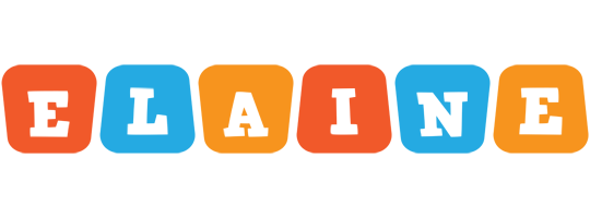 Elaine comics logo