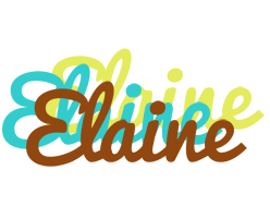 Elaine cupcake logo