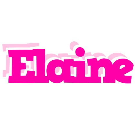 Elaine dancing logo