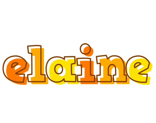 Elaine desert logo