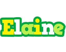 Elaine soccer logo