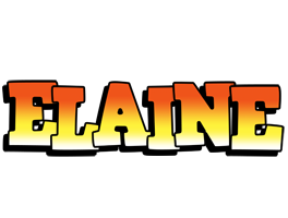 Elaine sunset logo
