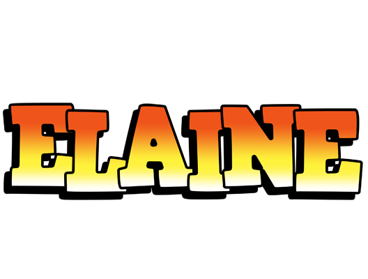 Elaine sunset logo
