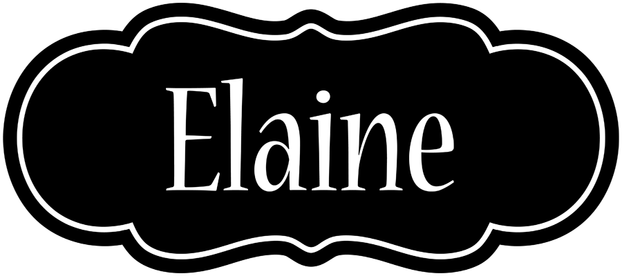 Elaine welcome logo