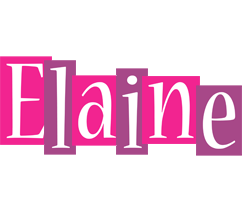 Elaine whine logo