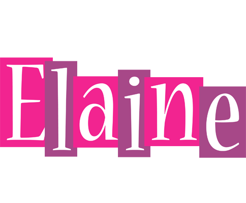 Elaine whine logo