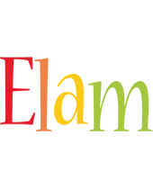 Elam birthday logo