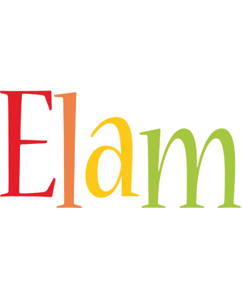 Elam birthday logo