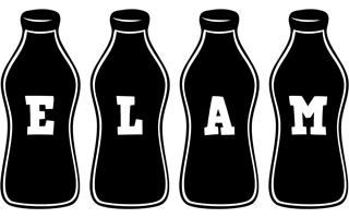 Elam bottle logo