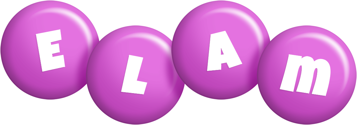 Elam candy-purple logo