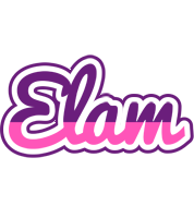 Elam cheerful logo