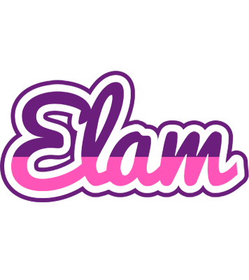 Elam cheerful logo