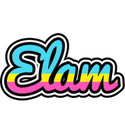 Elam circus logo