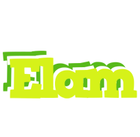 Elam citrus logo