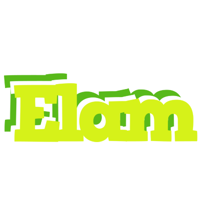 Elam citrus logo