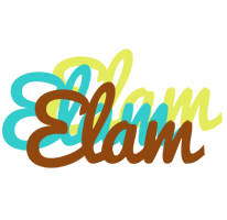 Elam cupcake logo