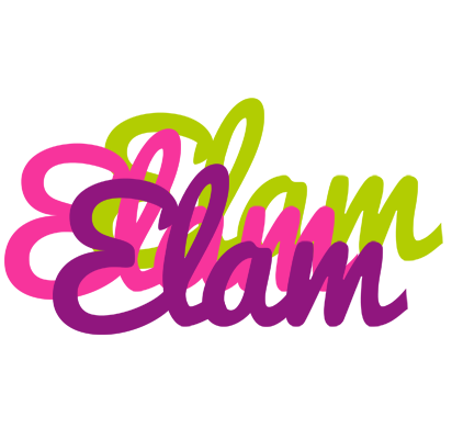 Elam flowers logo