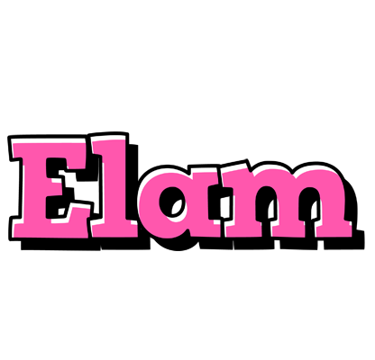 Elam girlish logo