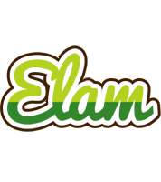 Elam golfing logo